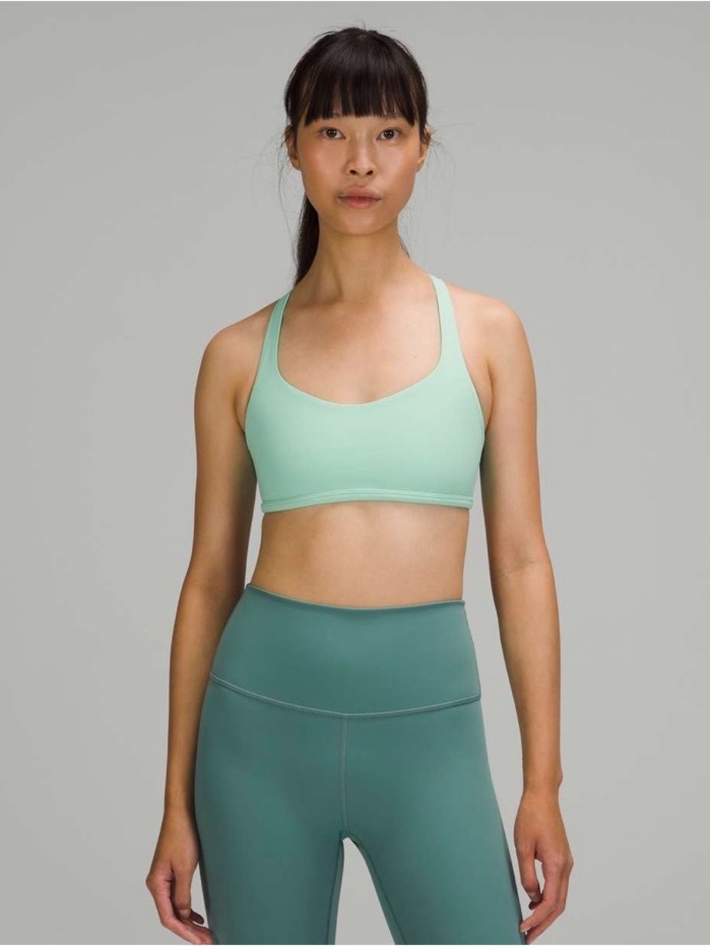 Lululemon Free to Be Bra Wild *Light Support, A/B Cup - Wild Mint